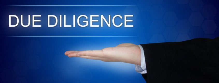 Do your due diligence, before problems arise!