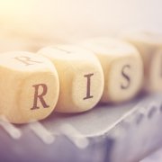 risk spelled using four die