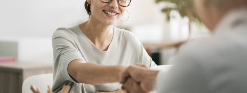 Interview after background check with the help of a background check provider