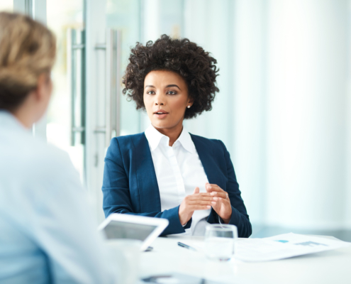 job interview after finding a background check provider