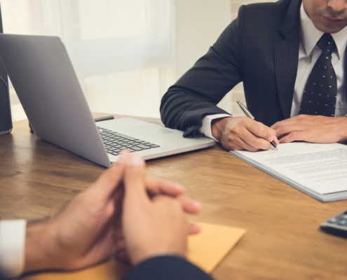 employment verification at job interview