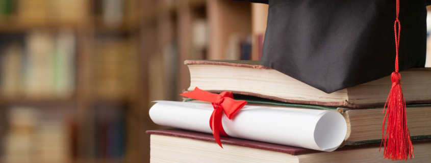 graduation concept for employment verification