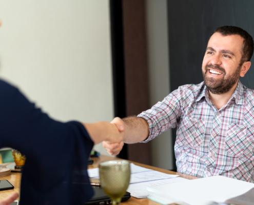 interviewing after a good user experience with a background check provider