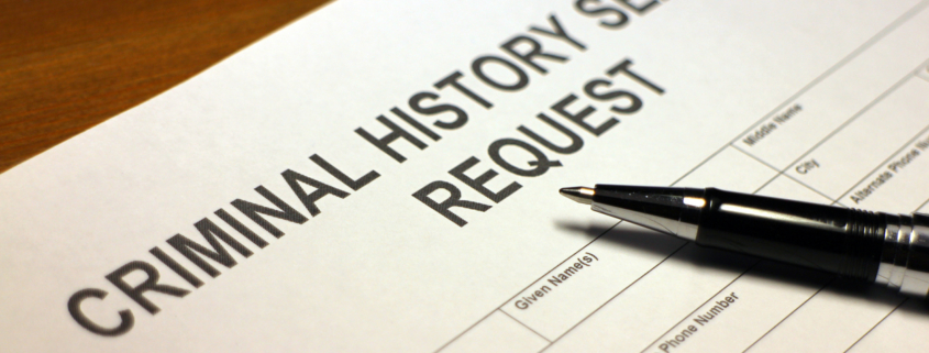 national criminal history package request