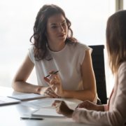 Background Screening Service during an interview