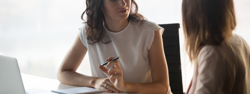 Background Screening Service during an interview